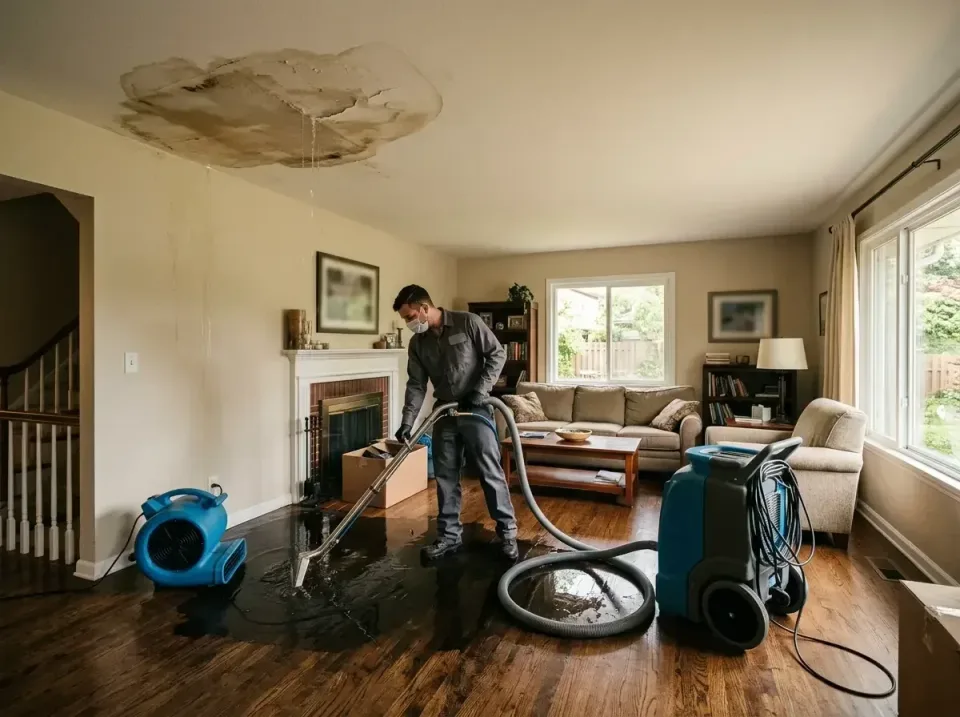 attic-pipe-burst-ceiling-drip-008 — frequently asked questions, Water Damage Restoration & Carpet Care in Jacksboro, TX